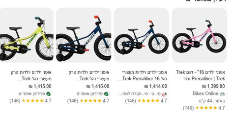 אופני ילדים 16 Trek Precaliber