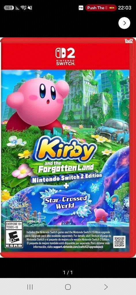 Kirby and The ForgottenLand