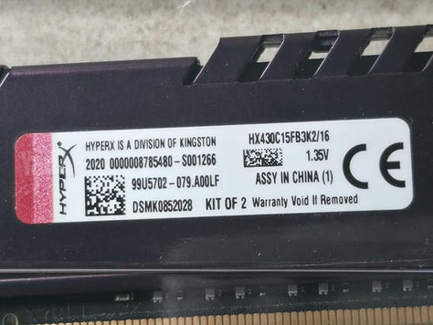 Kingston HyperX FURY Black 8gb