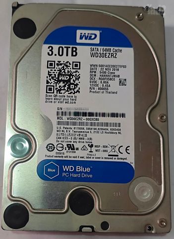 כונן קשיח WD BLUE 3TB