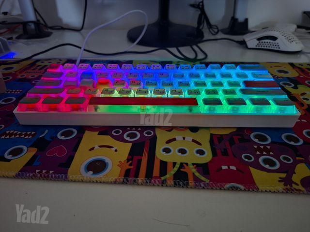 GK61 RGB – מצב מצוין