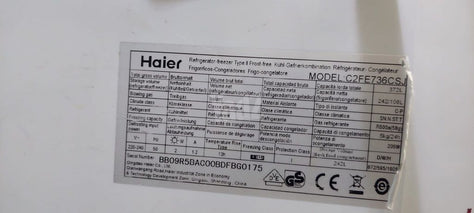מקררHaier נירוסטה