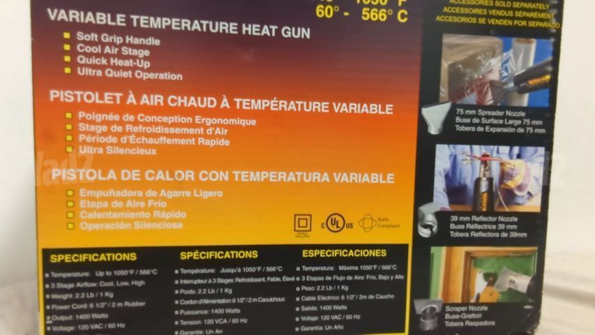 Heatgun UltraHeat II 566c