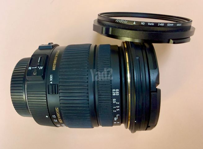 Sigma DC 17-50mm f2.8 עדשה
