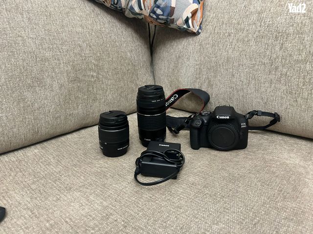 Canon 2000d עם שתי עדשות