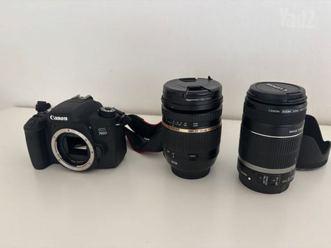 Canon EOS 760D + 2 עדשות