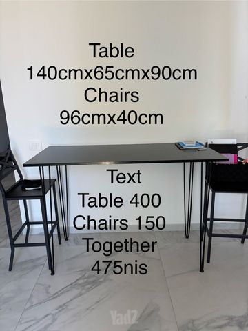 Table and chairs