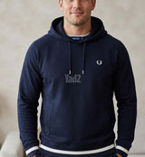 סוודר סריג קפוצ'ון FRED PERRY