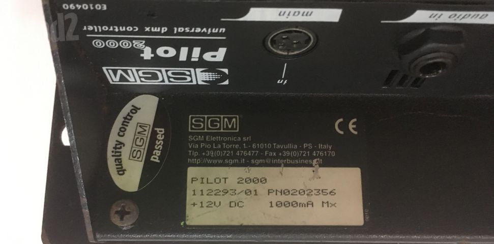 פיקוד תאורה SGM Pilot 2000