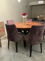 שולחן פינת אוכל עגול יפהפה