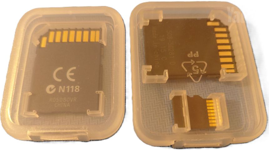 SDCard זיכרון נייד לאספנים