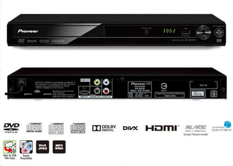 DVD Divx Pioneer דגם 3052,