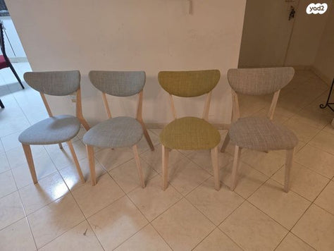 4 כיסאות אוכל לפינת אוכל