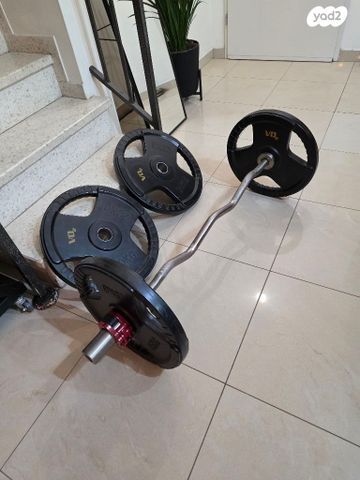 סט משקולות מקצועי עם ספה