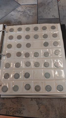 vintage UK coin collection