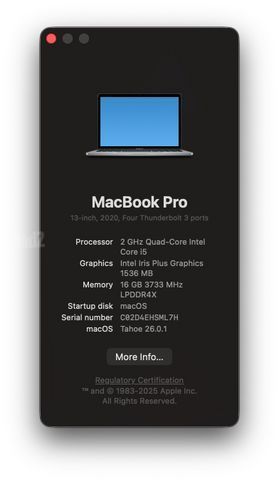 MacBook Pro 13 2020 512GB
