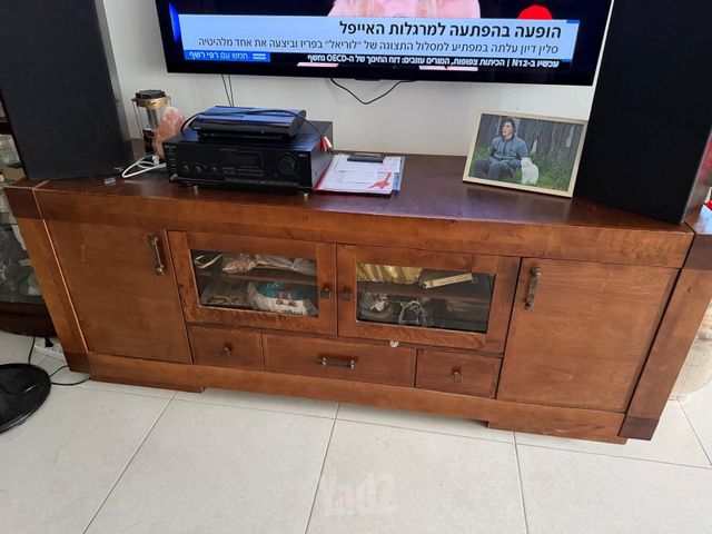 שידת וינטג' מי עץ