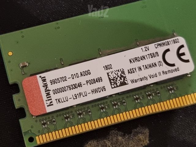 Ram 8GB DDR4 Kingston