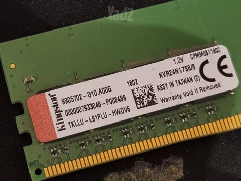 Ram 8GB DDR4 Kingston