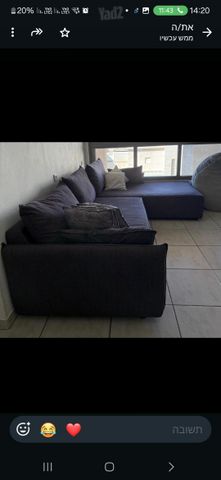ספה כמו חדש