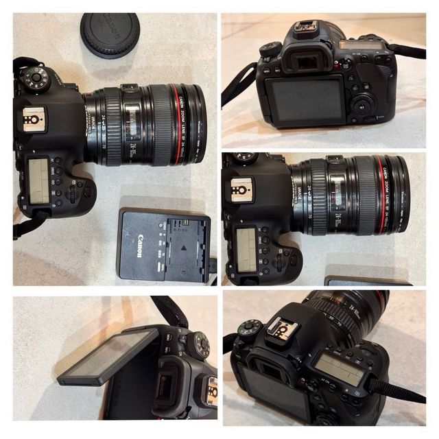Canon6D Mark 2 עדשה24-105