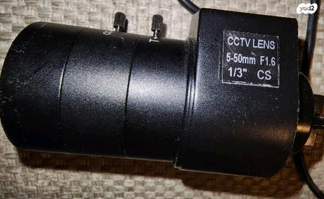 CCTV LENS  5-50mm F1.6  1/3"
