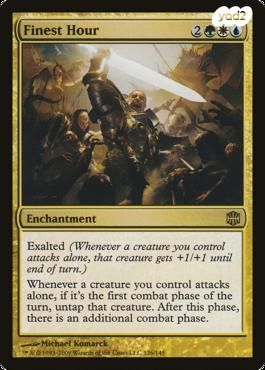 Finest Hour Foil x2 MTG