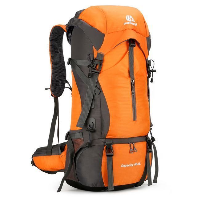תיק טיולים 65L+5L -  Weikani