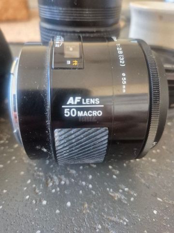 עדשת Minolta macro 50mm