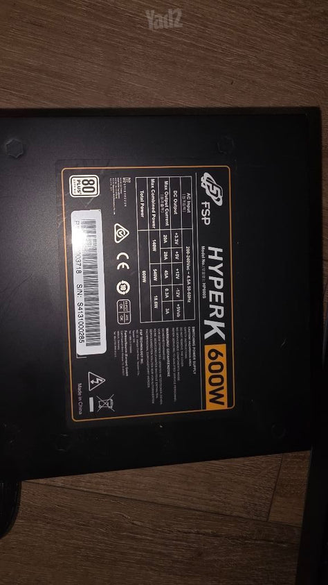 ספק כח hyper K 600w