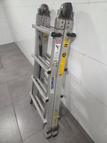 סולם טלסקופי 4*4