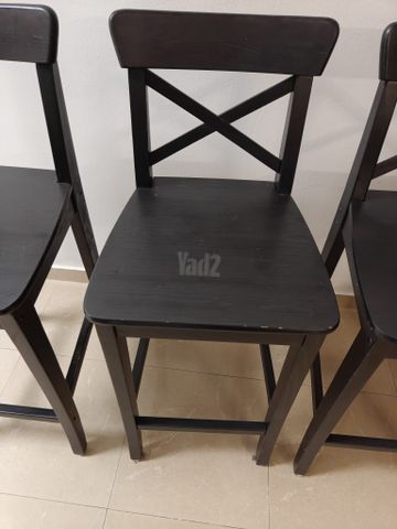 4 כיסאות בר ROSENTORP ikea
