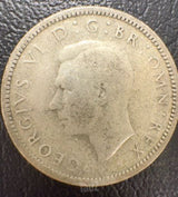 מטבע כסף 6 פנס  1945