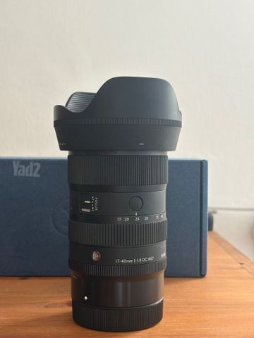 עדשה לקנון sigma 17-40 f1.8