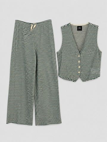 סט פסים ריב נינוח ZARA