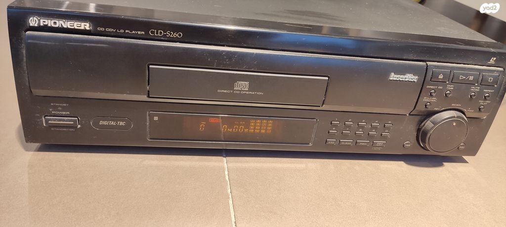 Pooneer CLD-S260 ל CD CDV LD