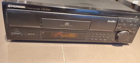 Pooneer CLD-S260 ל CD CDV LD