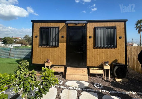 מבנה קארוון על גלגלים 3*5 מטר