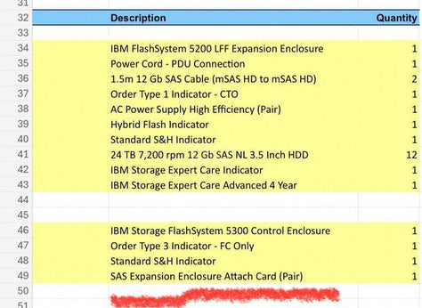 IBM STORGA FlashSystem 5200LFF