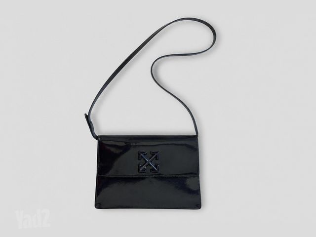 תיק צד לכה של Off-White