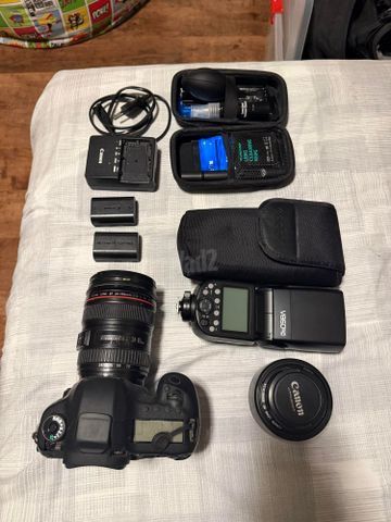 ערכת Canon 5D Mark III ועדשות