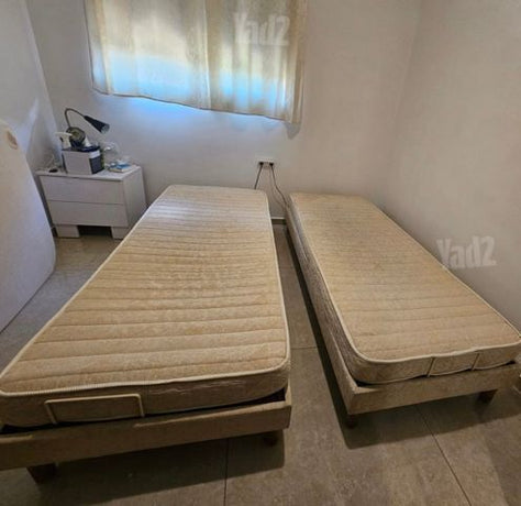 2 מיטות מתכוננת
