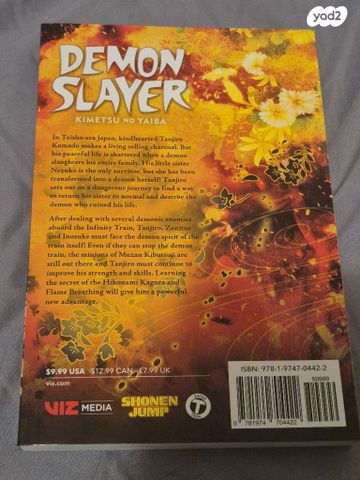 Demon slayer מנגה