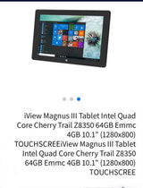 iView Magnus III טאבלט