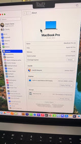 MacBook pro 16 M2