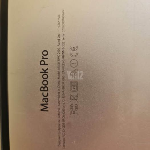 15.4-inch MacBook Pro למכירה