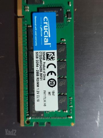 CRUCIAL (2*32) RDIMM ECC