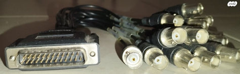 DB25 Pins 16 BNC Cable למצלמות