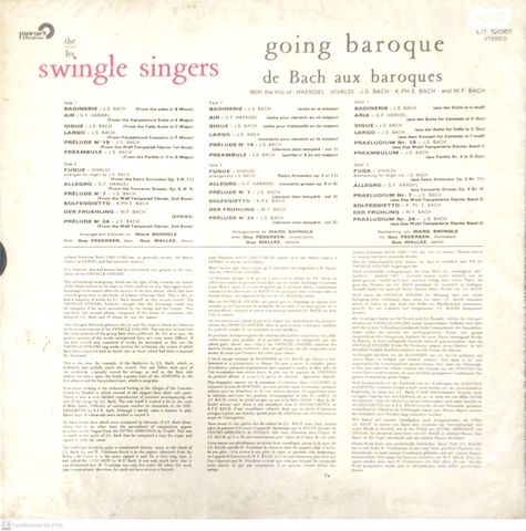swingle singers going baroque