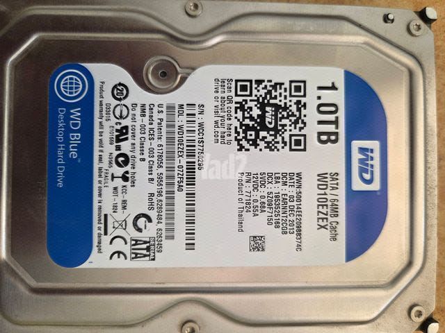 1TB Western Digital 10EZEX